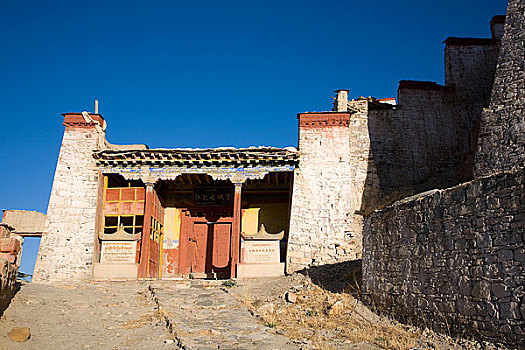 西藏江孜宗山古堡