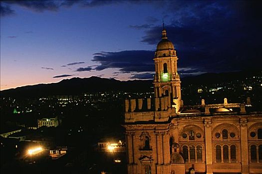 大教堂,马拉加,安达卢西亚,西班牙