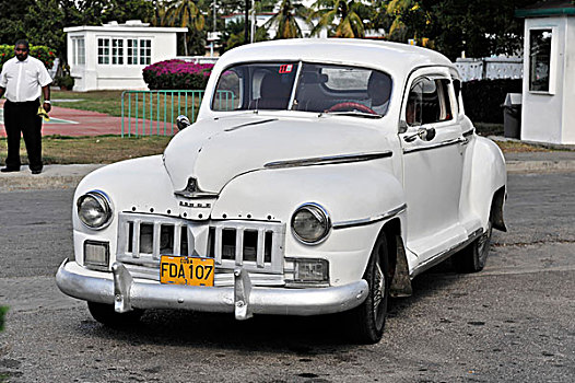 道奇,老爷车,50多岁,西恩富戈斯,古巴,大安的列斯群岛,加勒比海,中美洲,北美