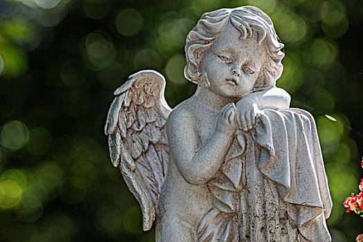 天使形象,墓地,下萨克森,德国