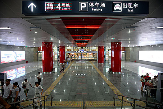 北京火车南站候车大厅