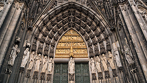 柱廊,科隆大教堂,德国