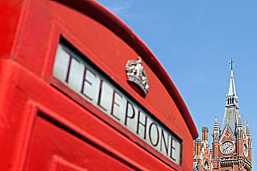 英格兰,伦敦,红色,电话亭,户外,国际