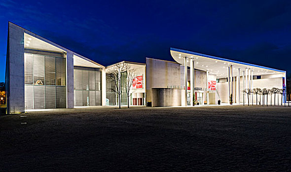 美术馆,建筑师,博物馆,英里,北莱茵威斯特伐利亚,德国,欧洲