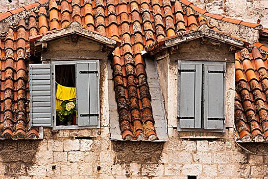 屋顶窗,宫殿,分开,克罗地亚