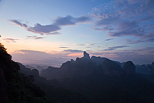 丹霞山,风光,地貌