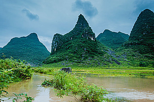 桂林梦幻田园风光