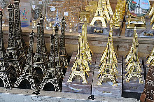 法国,巴黎,模型,埃菲尔铁塔,塔,出售