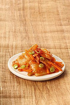 朝鲜泡菜,胡萝卜,小洋葱,韩国