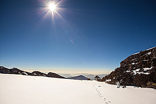 昆明轿子雪山风光