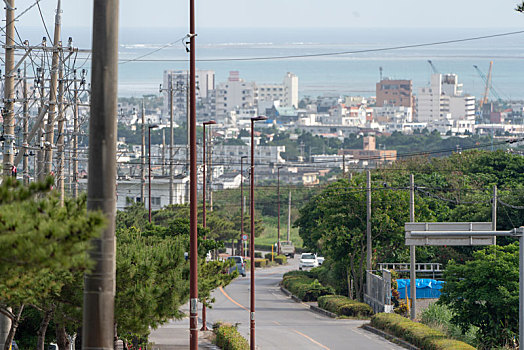 城市,石垣岛,冲绳,日本