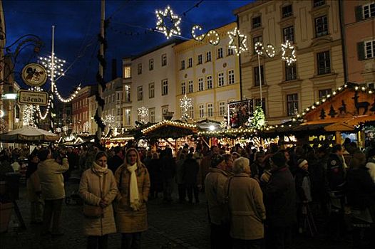 圣诞节,罗森海姆,上巴伐利亚,德国
