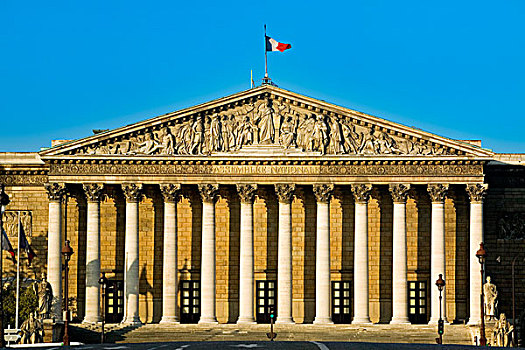 建筑,政府建筑,议会,巴黎,法国