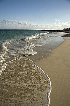 海浪,海滩,大巴哈马岛,岛屿,巴哈马