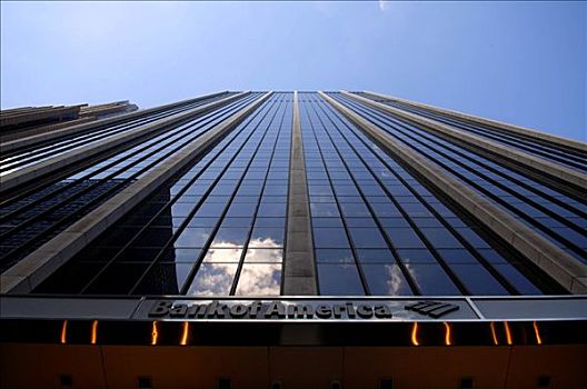 美国银行,高层建筑,摩天大楼,纽约,美国