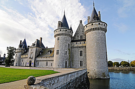城堡,博物馆,中心,法国,欧洲
