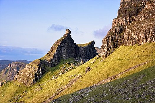 岩石构造,斯凯岛,苏格兰