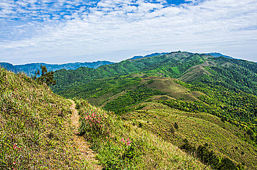 山岭风光