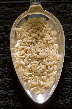 生食,长粒米,银匙