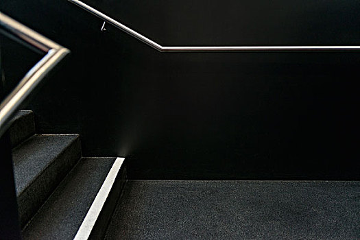 楼梯,黑色