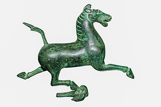 汉代青铜器骏马工艺品
