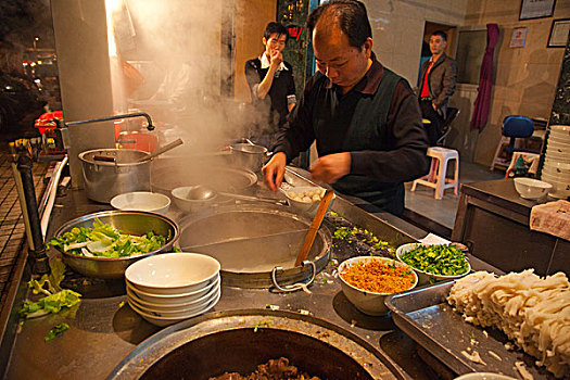 烹调,鱼丸,潮州,食物,餐馆,汕头,瓷器