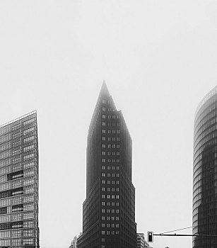 柏林波兹坦广场的高楼
