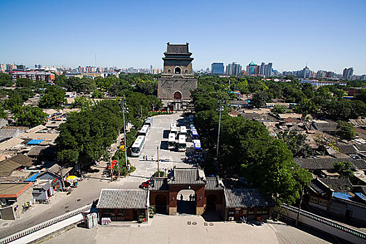北京,钟鼓楼