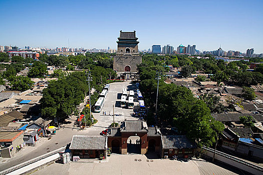 北京,鐘鼓樓