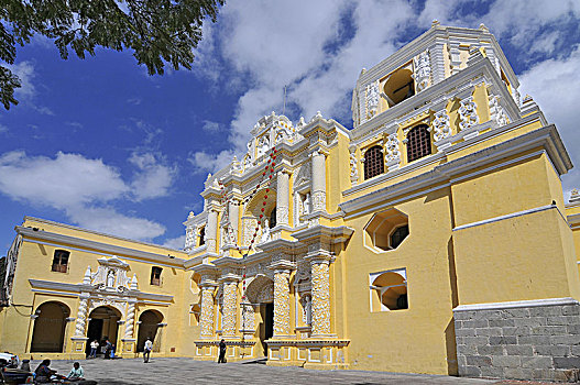 危地马拉,安提瓜岛,麦塞德,教堂