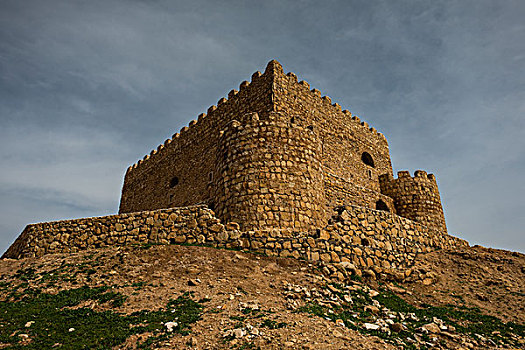 城堡,伊拉克,库尔德斯坦,大幅,尺寸