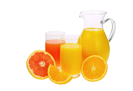 橙色,葡萄柚汁