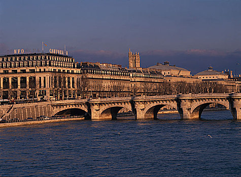 巴黎新桥,塞纳河,巴黎