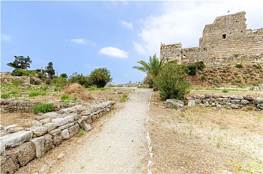 十字军东征,城堡,比布鲁斯,黎巴嫩