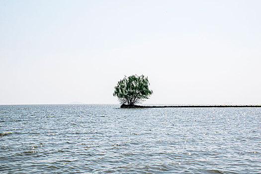 中国安徽合肥滨湖新区肥东巢湖风景区