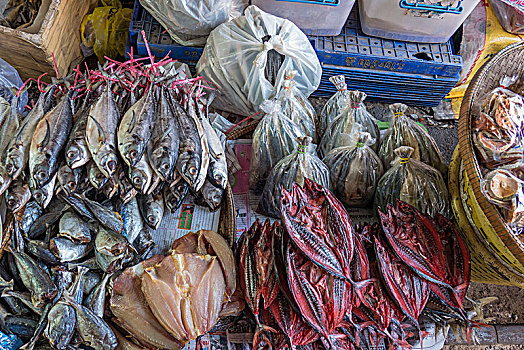 海鲜,市场,泰国