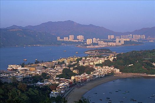 中国,香港,岛屿,大屿山,背景