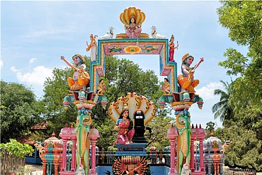 印度教,神祠,岛屿,庙宇,斯里兰卡
