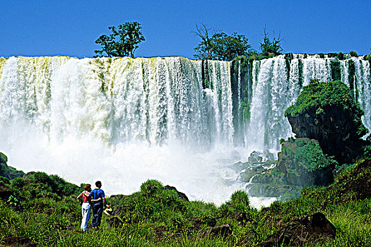 伊瓜苏瀑布,米西奥内斯省,北方,阿根廷,南美