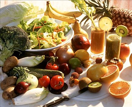 水果,蔬菜,果汁,维生素