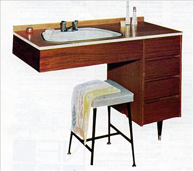 盥洗池,60年代