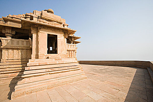 庙宇,堡垒,瓜利尔,中央邦,印度