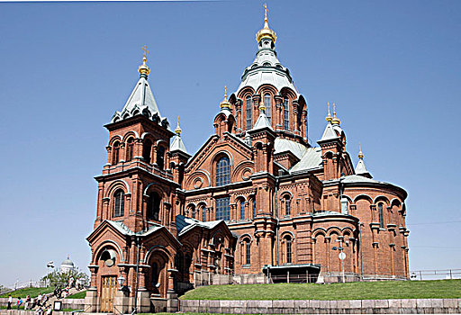 东正教,大教堂,赫尔辛基,芬兰,欧洲