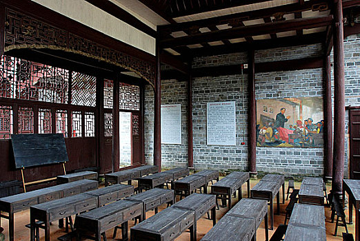 龙江书院,曾经传播毛泽东军事思想的地方