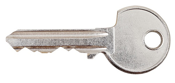 钢铁,门钥匙,柱状物,锁