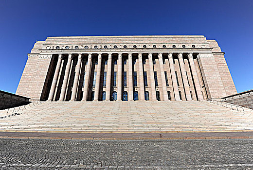 议会,建筑,赫尔辛基,芬兰,欧洲