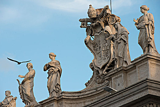 圣彼得大教堂雕塑