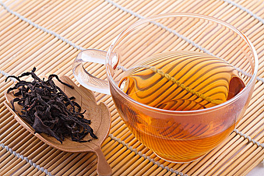乌龙,茶,干燥,茶叶