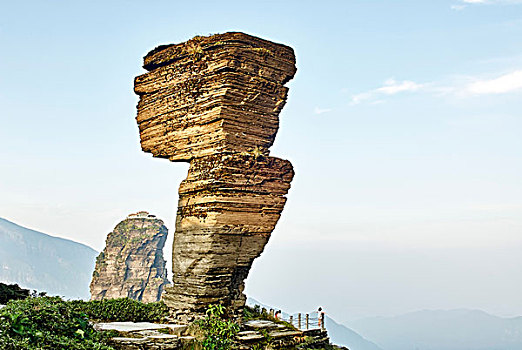 旅游,岩石构造,贵州,中国