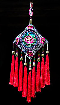 湖南省湘西土家族荷包工艺装饰物品